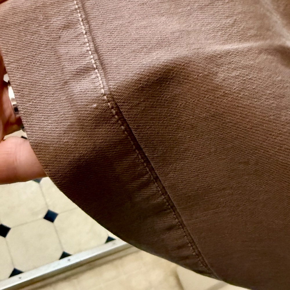 American Eagle wide leg brown/tan jeans - Picture 4 of 9